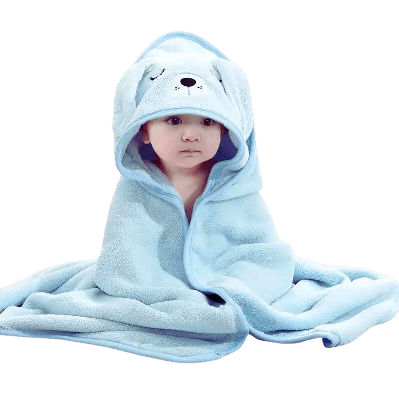 Baby Hooded Towel: Toalha de Recém-Nascido pós banho - Copy Center