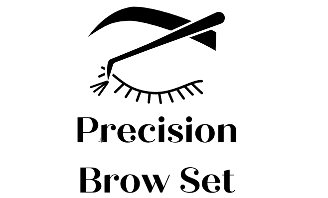 Precision Brow Set: Conjunto de Pinças para Sobrancelhas em Caixa de Couro - Copy Center